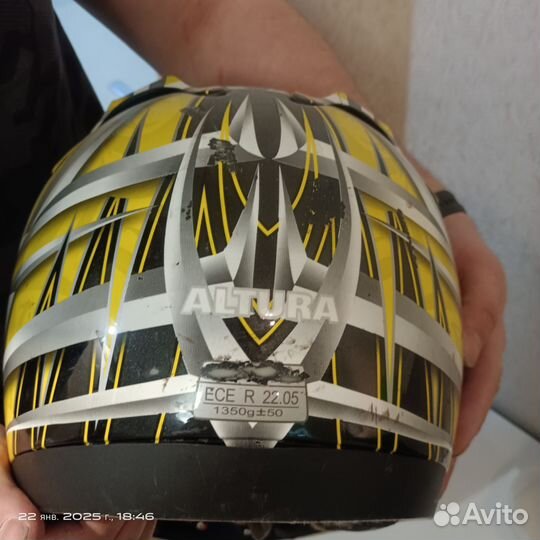 Шлем универсальный мотошлем