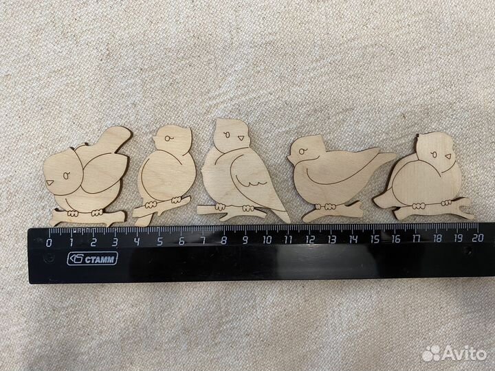 Деревянная заготовка Птичка Mr. Carving