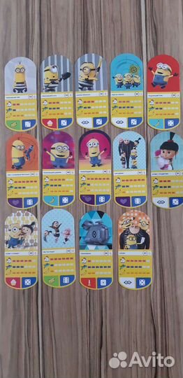 Карточки коллекция Гадкия я 3