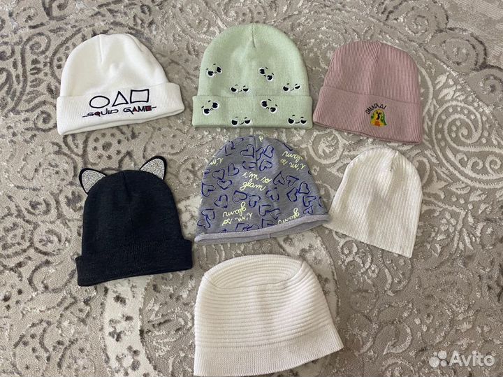 Шапки и перчатки 5-7 лет