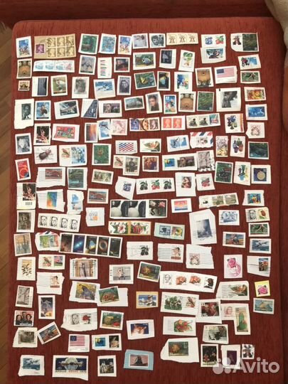 Марка почтовая США конверт филателия