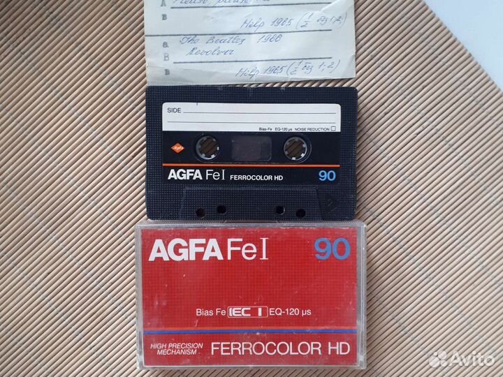 Аудио кассеты с записью