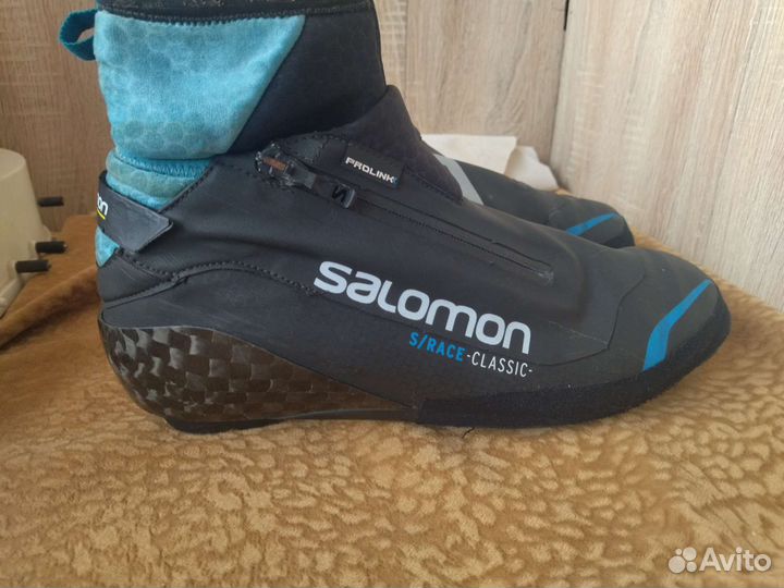 Лыжные ботинки salomon s race