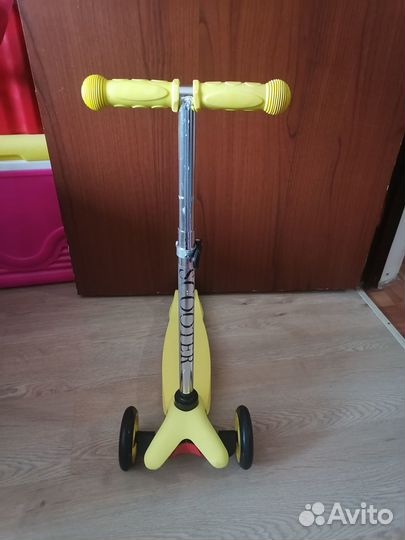 Самокат детский трехколесный бу