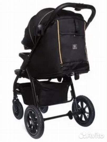 Коляска прогулочная с надувными колесами