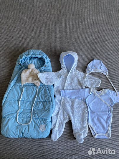 Комплект на выписку для мальчика