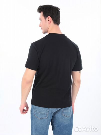 Мужская черная футболка Calvin Klein