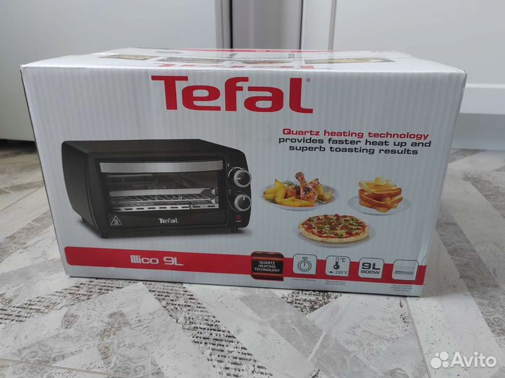 Мини-печь Tefal Illico Black