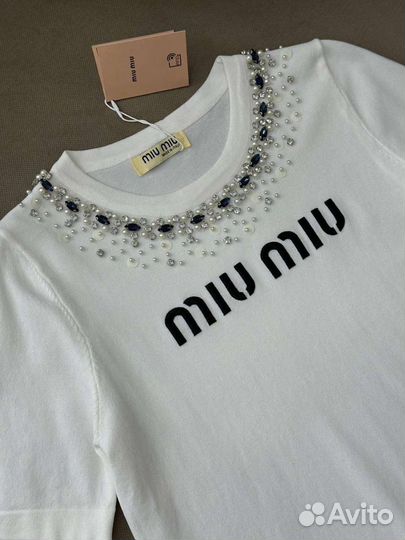 Футболка miu miu