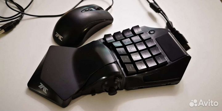 Мышь и кейпад hori T.A.C. PRO Чёрный