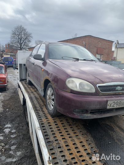 Chevrolet lanos в разбор