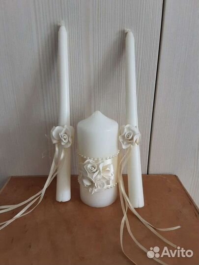 Свадебный набор: сем.очаг,фужеры, чехлы для бут