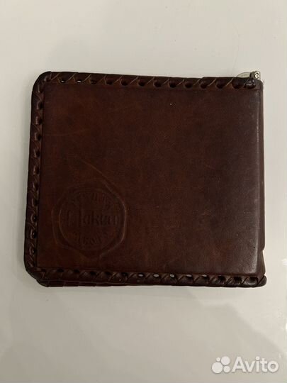 Зажим для денег, кожа