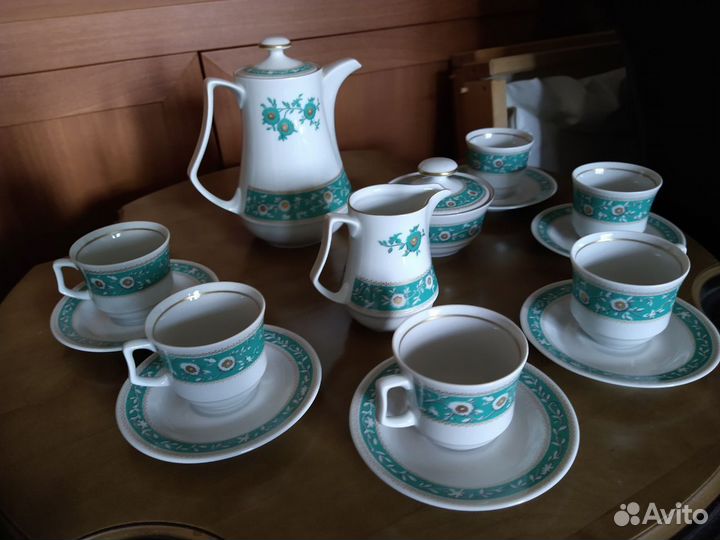 Сервиз кофейный Jlmenau ГДР