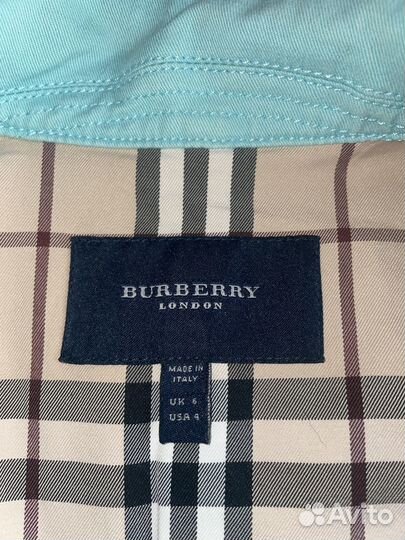 Куртка и юбка Burberry джинсовые