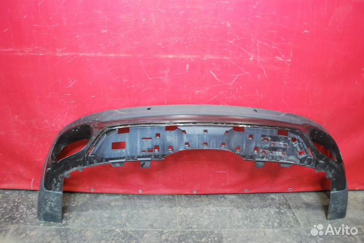 Юбка бампера заднего Bmw X6