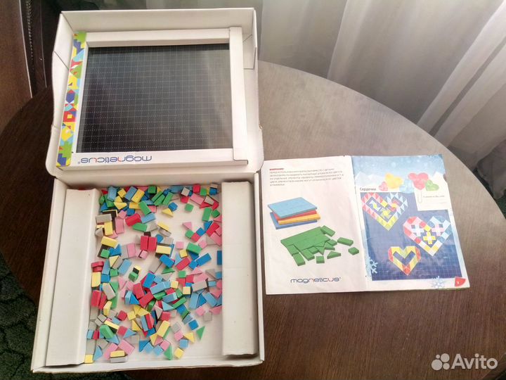 Мозаика 4+, 252 элемента / 7 цветов / 20 этюдов