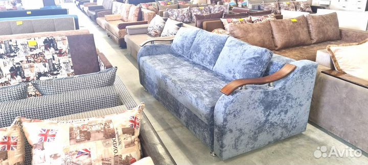 Диван прямой раскладной новый