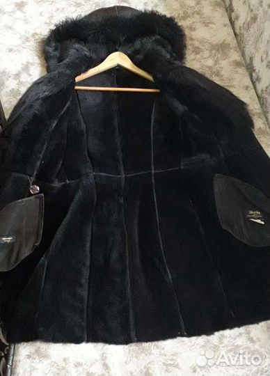 Дубленка женская натуральная 42-44