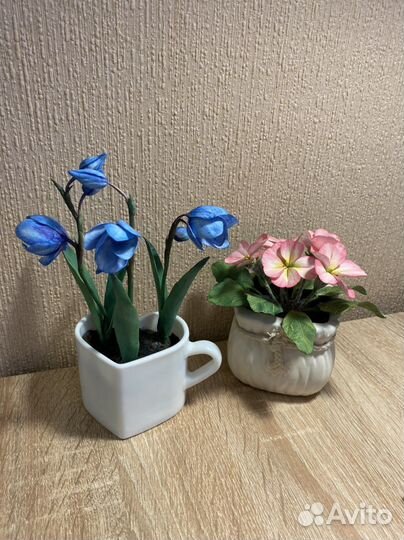 Цветы ручной работы