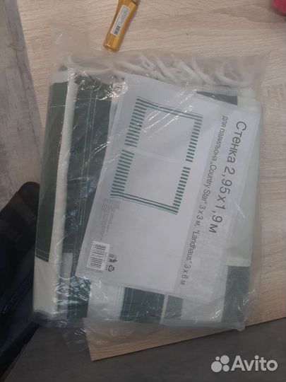 Тент-стенка павильона Country Star