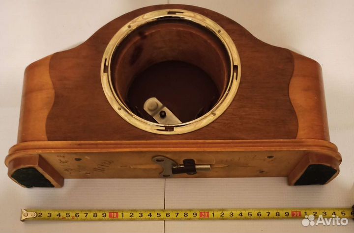 Деревянный корпус механических часов Владимир