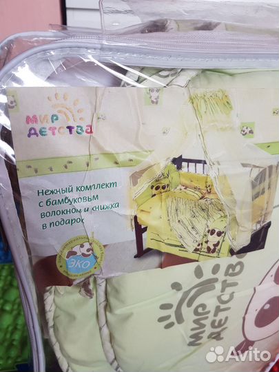 Комплект постельного белья в детскую кроватку