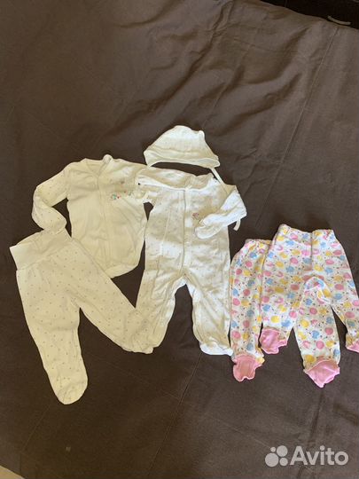 Детские вещи пакетом 56-80