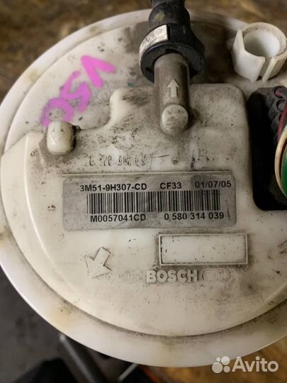 Насос топливный Volvo V50 2004-2012 S40 C70