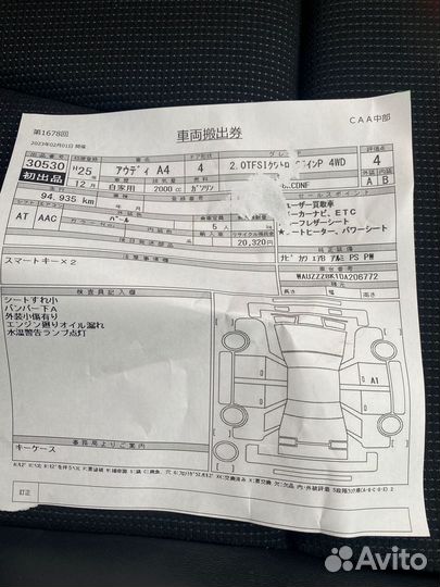 Audi A4 8K В разбор