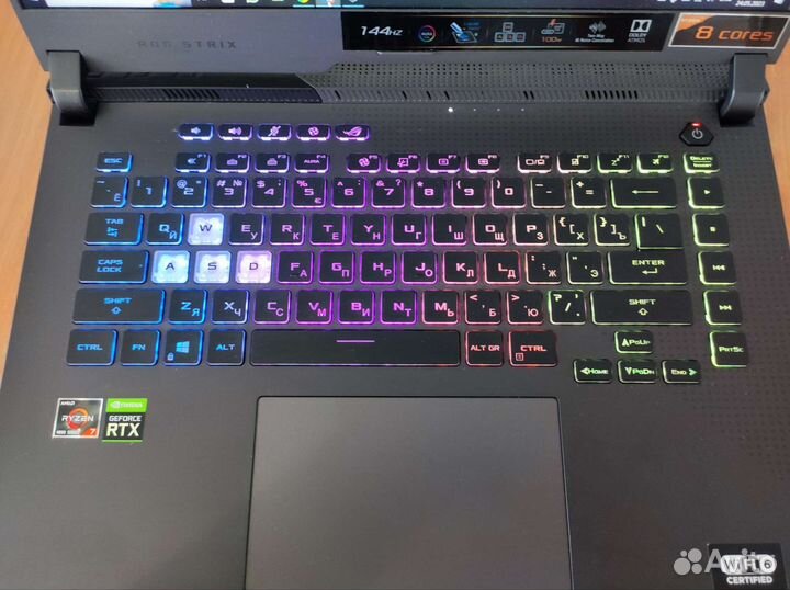 Игровой ноутбук asus Rog Strix G15