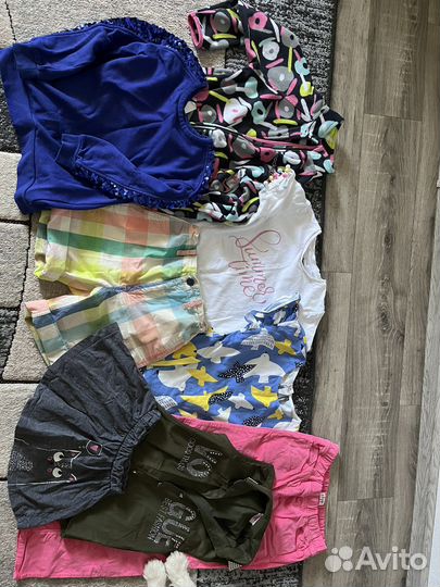 Пакет одежды для девочки 122 128