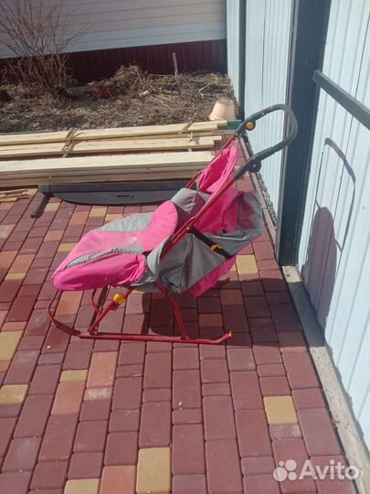 Коляска санки