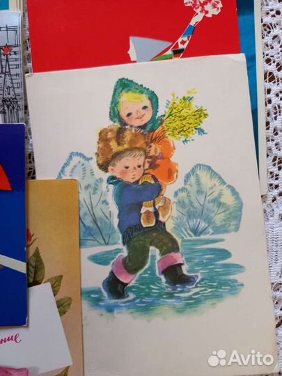 Открытки СССР чистые