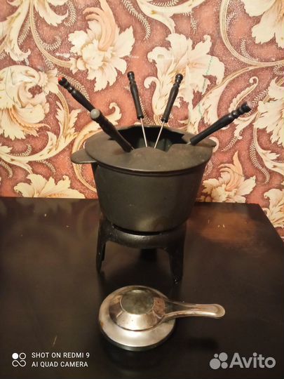 Набор для фондю (чугун)