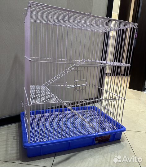 Клетка для грызунов бу (55*37,5*65см)
