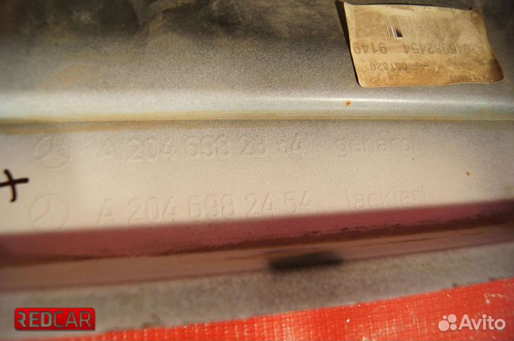 Накладка порога прав Mercedes X204 GLK