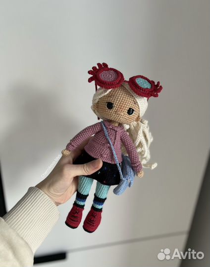 Кукла Гарри Поттер Полумна вязаная ручной работы