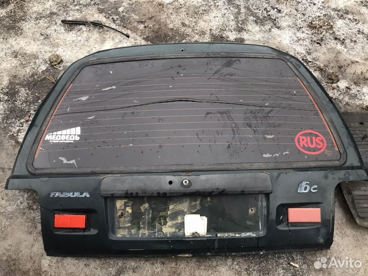 Стекло заднее иж фабула