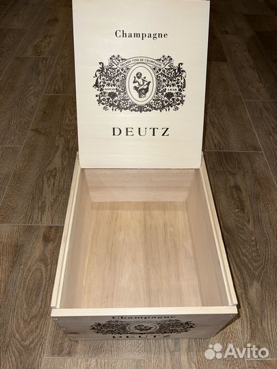 Деревянные коробки для вина и шампанского