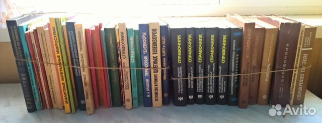 Много книг по радиотехнике