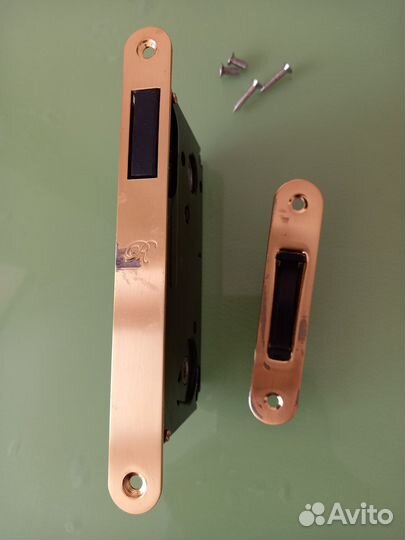 Rezident корпус и замок для стеклянной двери