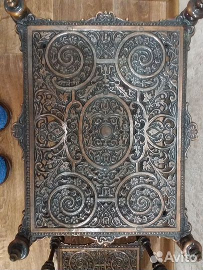 Этажерки металлические двухярусные СССР