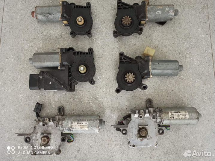 Моторы люка и стеклоподъёмников Мерседес W210