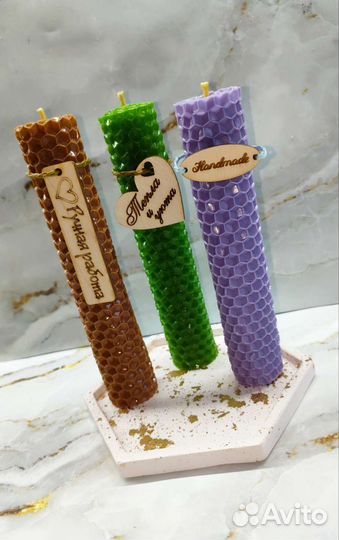 Свечи из вощины