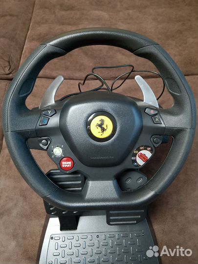 Игровой руль thrustmaster ferrari 458