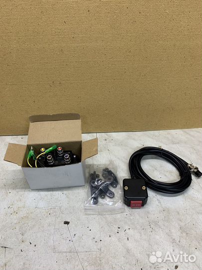 Лебедка электрическая 12v бу