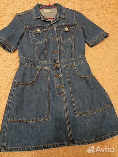 Джинсовое платье