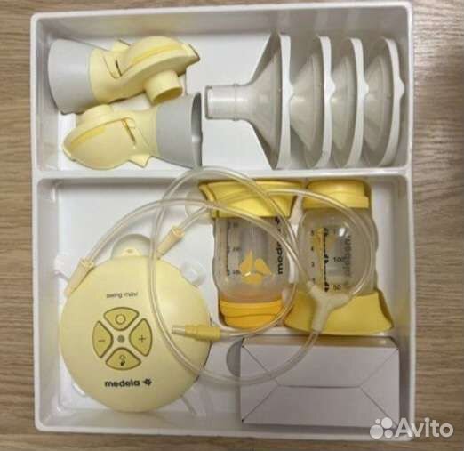 Молокоотсос medela swing maxi flex двойной