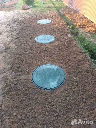 Септик под ключ из жби колец